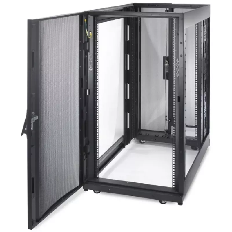 APC NetShelter SX, serverių spintos korpusas, 24U, juodas, 1198,5A x 600P x 1070G mm