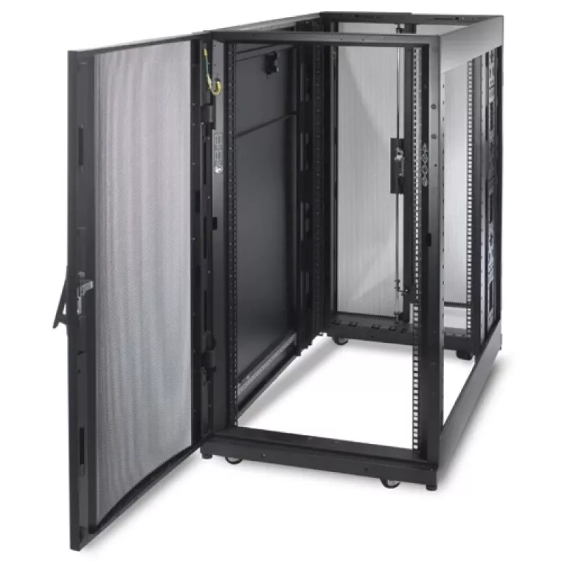 APC NetShelter SX, serverių spintos korpusas, 24U, juodas, 1198,5A x 600P x 1070G mm