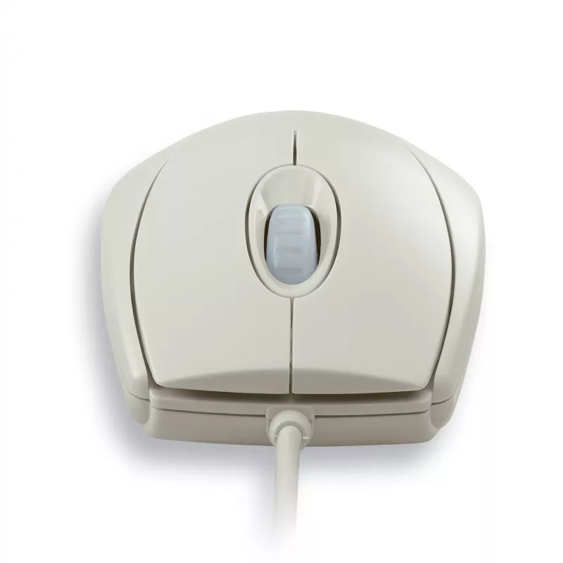 CHERRY WHEELpelė OPTICAL laidinė pelė, šviesiai pilka, PS2/USB