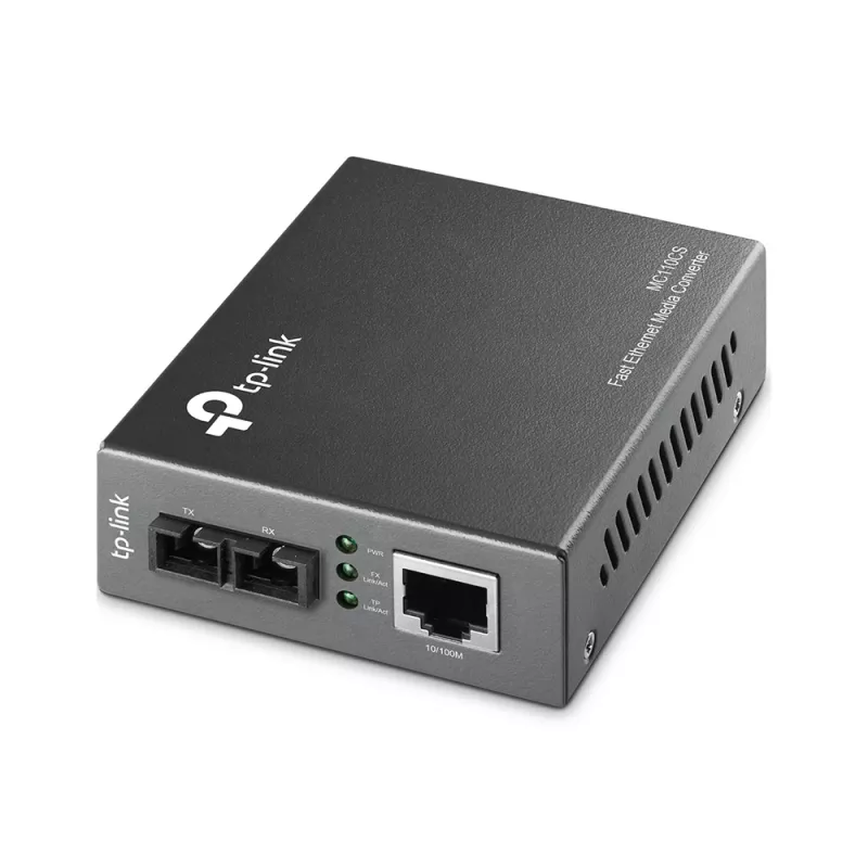 Medijos keitiklis TP-Link MC110CS 10/100Mbps, 1000 Mbit/s, SC jungtis