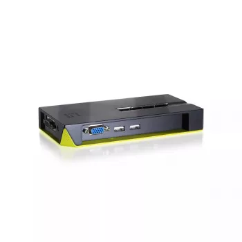 KVM jungiklis LevelOne 4 prievadų USB VGA KVM-0422