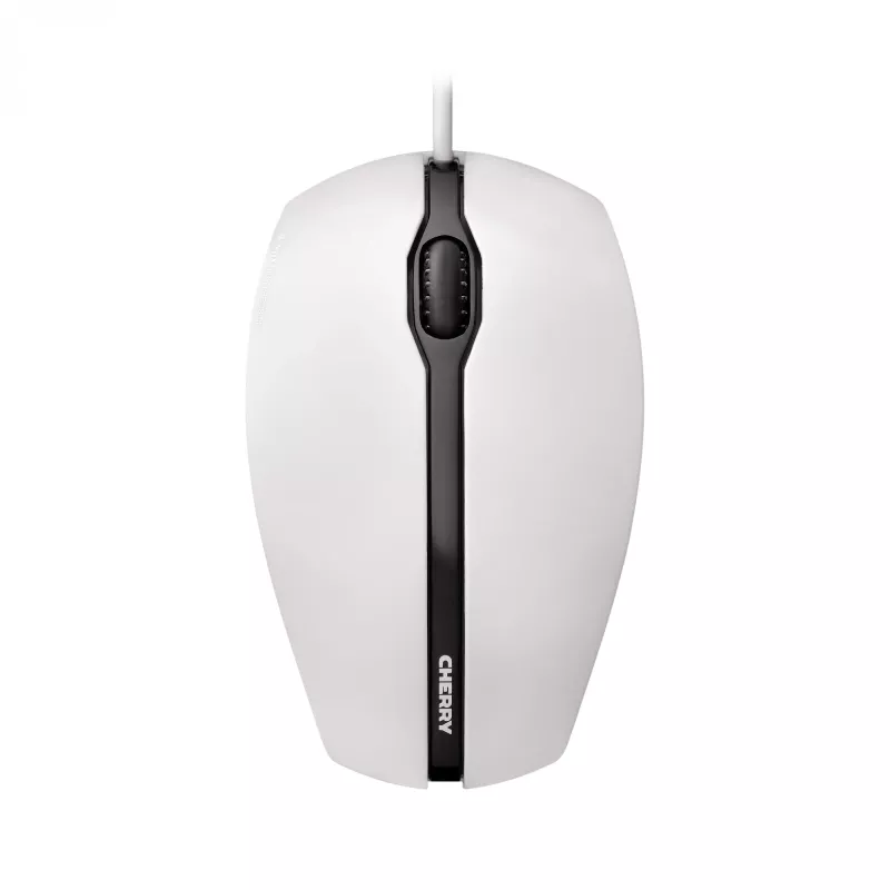 CHERRY GENTIX LAIDINĖ PELĖ, šviesiai pilka, USB