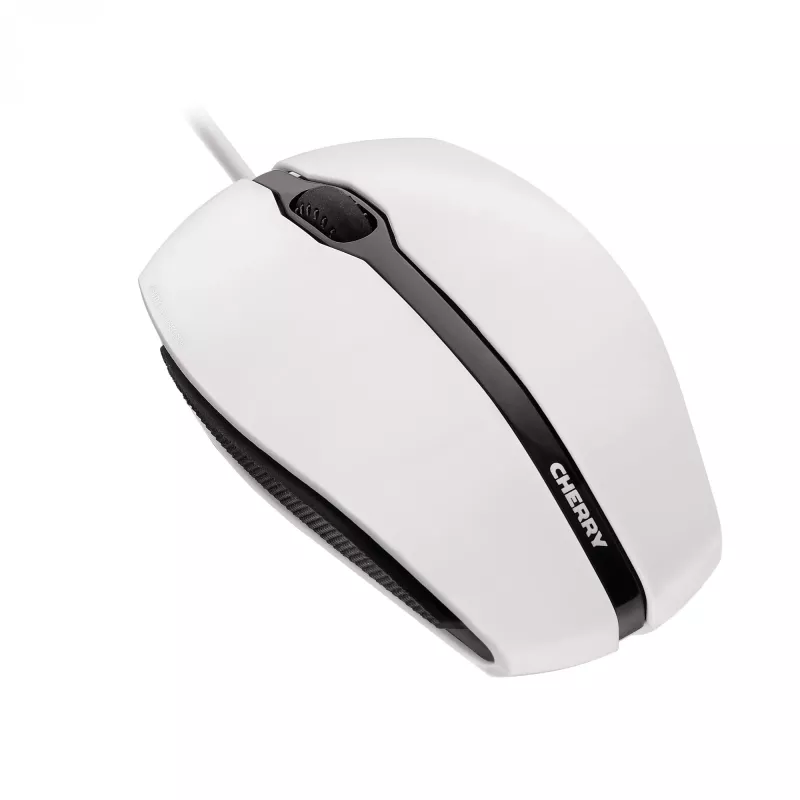 CHERRY GENTIX LAIDINĖ PELĖ, šviesiai pilka, USB