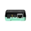 LevelOne USB spausdinimo serveris, juoda, žalia, aktyvumas, ryšys, maitinimas, būsena, Taivanas, Ethernet LAN, IEEE 802.3, IEEE 802.3u, 10,100 Mbit/s