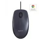 LOGITECH pelė - B100 - optinė - juoda