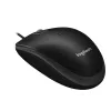 LOGITECH pelė - B100 - optinė - juoda