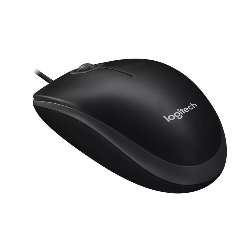 LOGITECH pelė - B100 - optinė - juoda