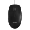 LOGITECH pelė - B100 - optinė - juoda