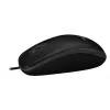 LOGITECH pelė - B100 - optinė - juoda