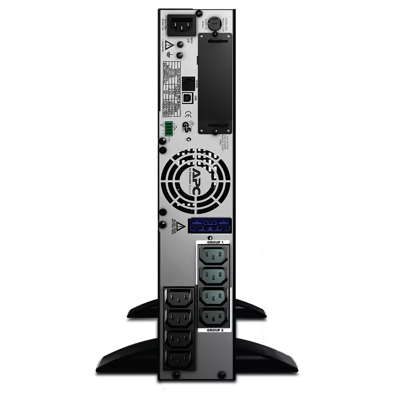 APC Smart-UPS X SMX1000I - 1000VA, 8x C13 išėjimai, USB, praplečiamas veikimo laikas