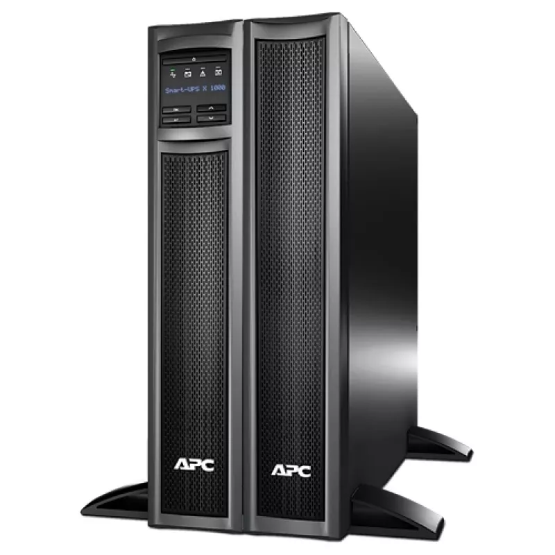 APC Smart-UPS X SMX1000I - 1000VA, 8x C13 išėjimai, USB, praplečiamas veikimo laikas