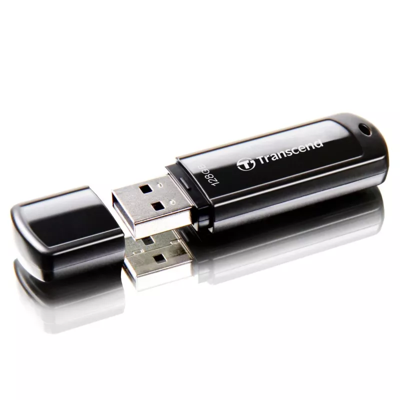 TRANSCEND Jetflash 700 - 128 GB USB atmintinė - USB 3.0 - juoda