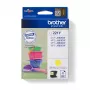 Brother LC221Y rašalo kasetė, 1 vnt. Originali geltona