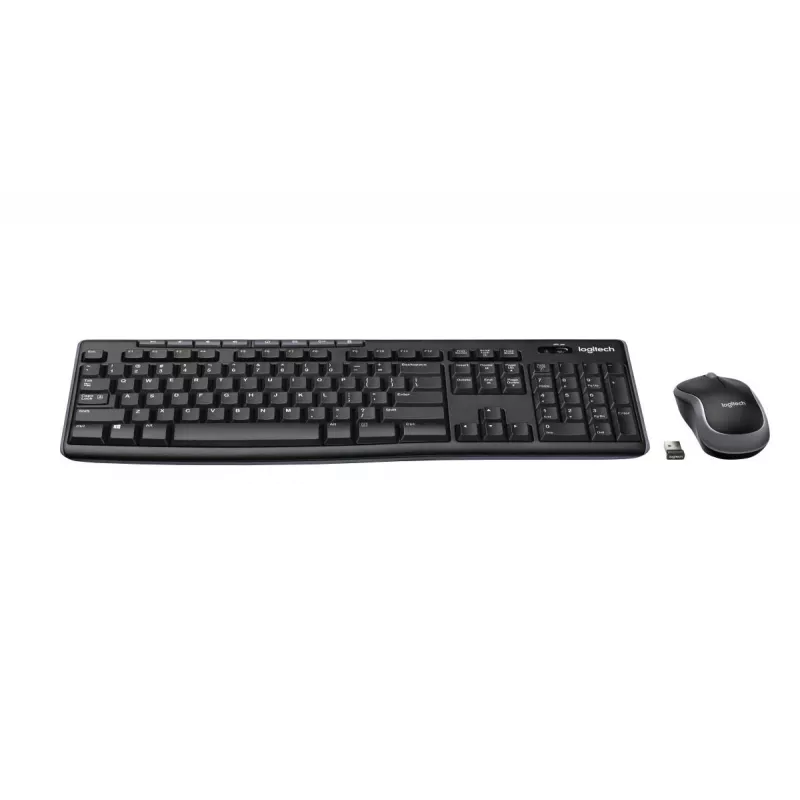 LOGITECH belaidis stalinis komplektas Mk270 - Qwertzu vokiečių k.
