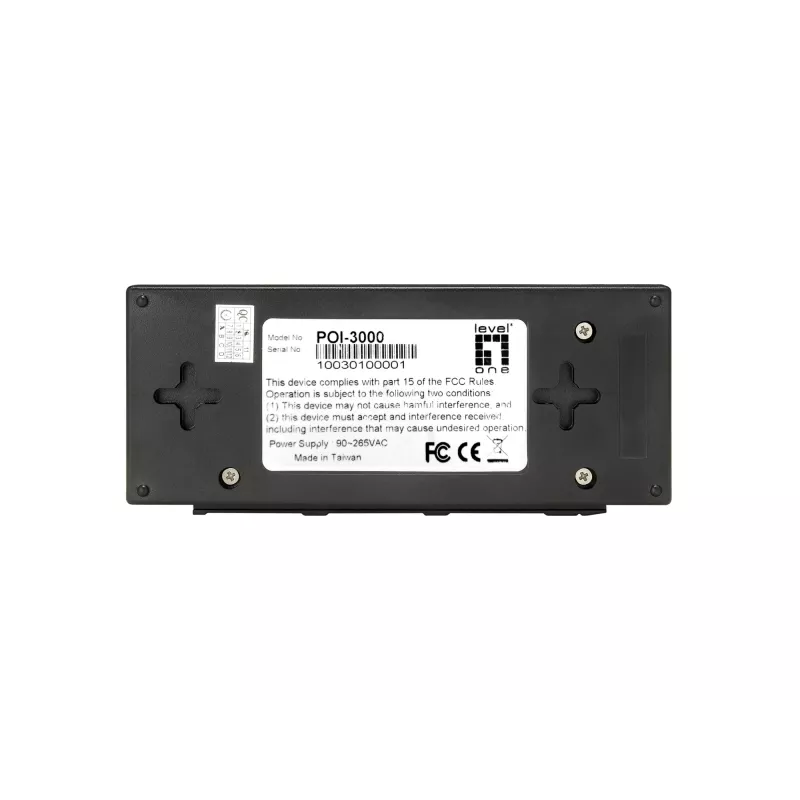 LevelOne Gigabit PoE injektorius, 802.3at/af PoE, 30W