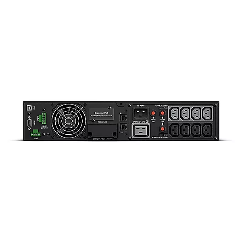 CyberPower OL3000ERTXL2U nepertraukiamo maitinimo šaltinis (UPS) Dvigubos konversijos (Online) 3 kVA 2700 W 9 kintamosios srovės lizdai