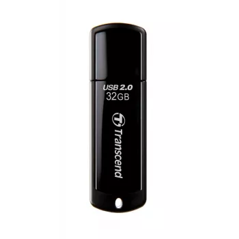 TRANSCEND Jetflash 350 - 32GB USB atmintinė - USB 2.0 - juoda