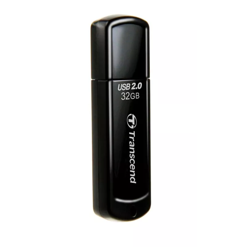 TRANSCEND Jetflash 350 - 32GB USB atmintinė - USB 2.0 - juoda