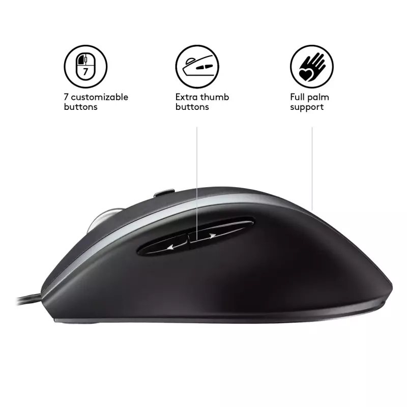 Pelė Logitech LGT-M500 USB A tipo