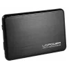 LC-POWER Media grotuvas - USB korpusas SATA-HDD 2,5 col. aliuminis USB 3.0 LC-Power Bla