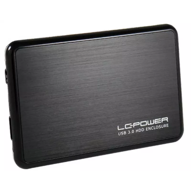 LC-POWER Media grotuvas - USB korpusas SATA-HDD 2,5 col. aliuminis USB 3.0 LC-Power Bla
