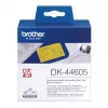 Brother DK-44605 spausdintuvo etiketė geltona