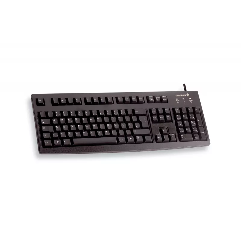 CHERRY G83-6105 klaviatūra Universali USB QWERTZ vokiška juoda