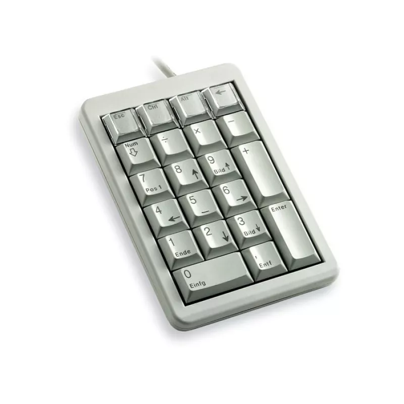 CHERRY G84-4700 skaičių klaviatūra Nešiojamasis kompiuteris / PC USB Pilka