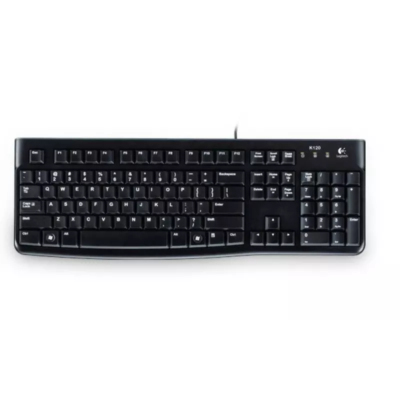 LOGITECH klaviatūra K120 - Qwertzu vokiška