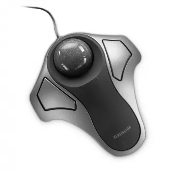 Kensington Orbit Optical Trackball, abiem rankoms tinkama, optinis, USB Type-A, sidabrinis
