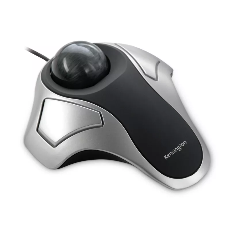 Kensington Orbit Optical Trackball, abiem rankoms tinkama, optinis, USB Type-A, sidabrinis