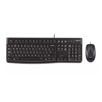 Klaviatūros ir pelės rinkinys Logitech Desktop MK120