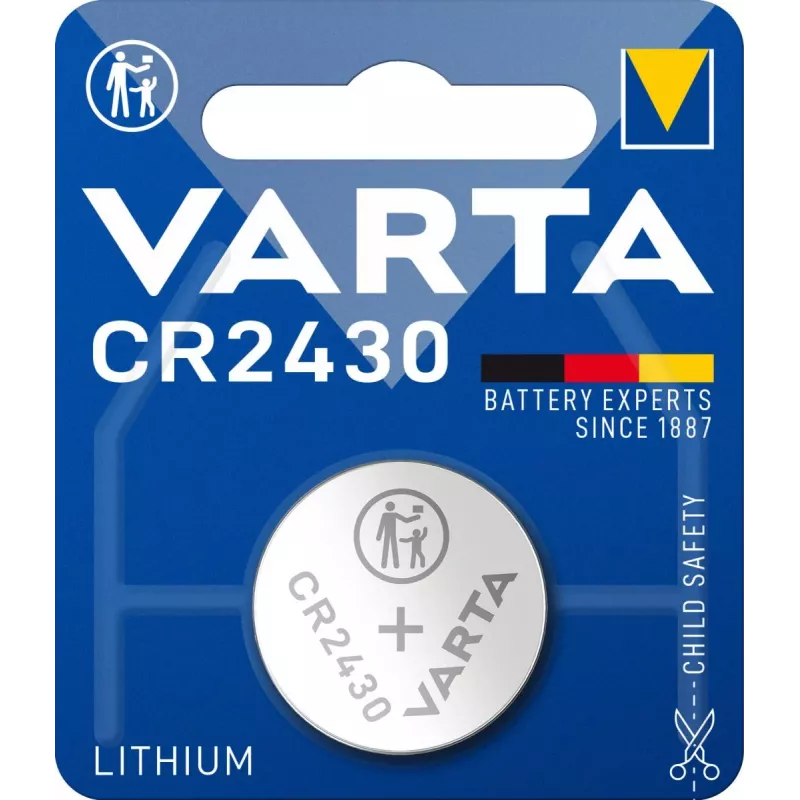 VARTA baterija ličio monetinė ląstelė CR2430 3V