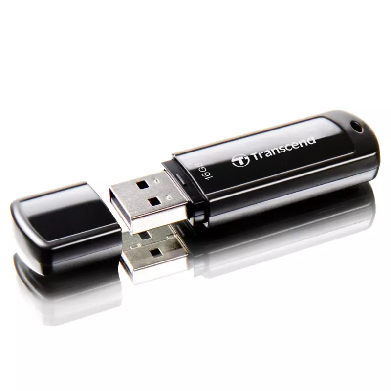 TRANSCEND Jetflash 700 - 16GB USB atmintukas - USB 3.0 - juodas