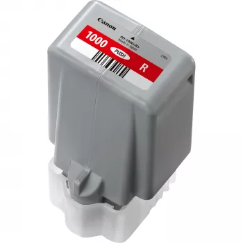 Canon PFI-1000R raudono rašalo kasetė