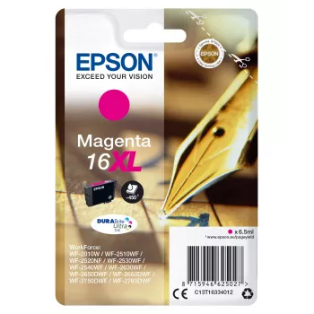 Epson Pen and crossword vienkartinė purpurinė 16XL DURABrite Ultra rašalo kasetė