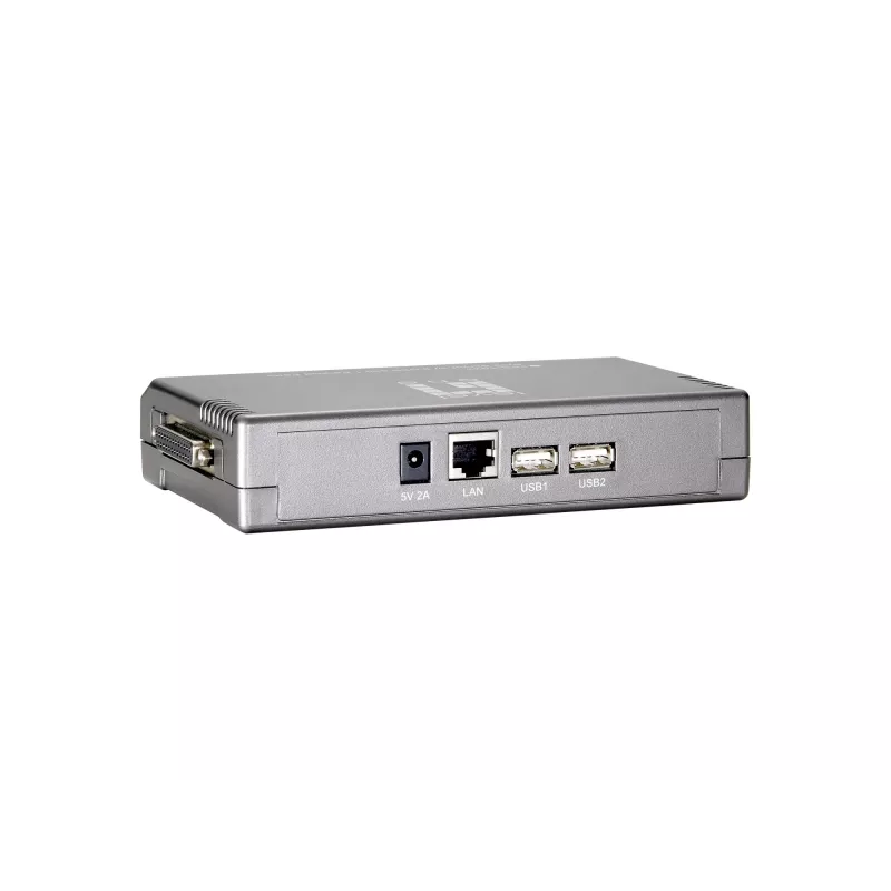 LevelOne spausdinimo serveris, 2 x USB, 1 x lygiagretusis, pilka, veikla, ryšys, maitinimas, būsena, Taivanas, eterneto LAN, IEEE 802.3, IEEE 802.3u, 10,100 Mbit/s