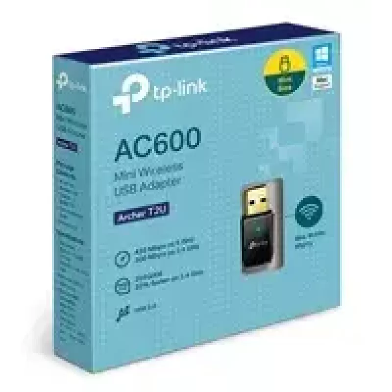 TP-Link AC600 belaidis dviejų dažnių USB Wi-Fi adapteris