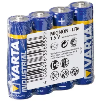 VARTA Industrial Pro Mignon AA LR6 baterija (4 vnt. folijoje)