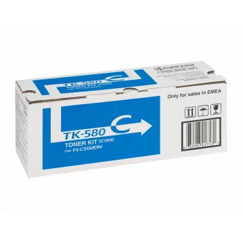 Tonerio kasetė Kyocera TK-580C 15000 puslapių Žydra