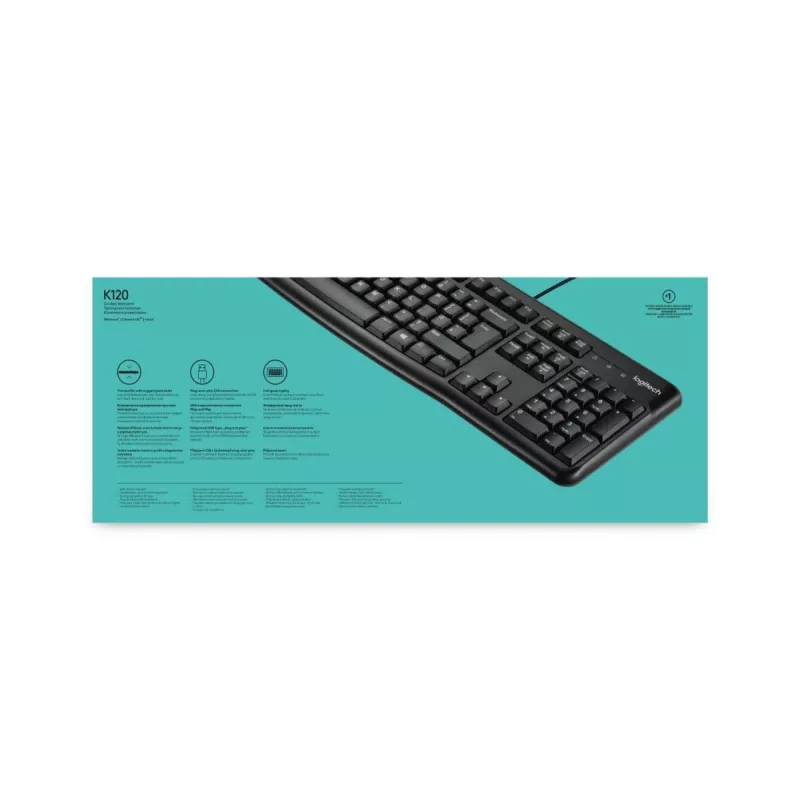 Logitech OEM klaviatūra K120 Azerty prancūzų