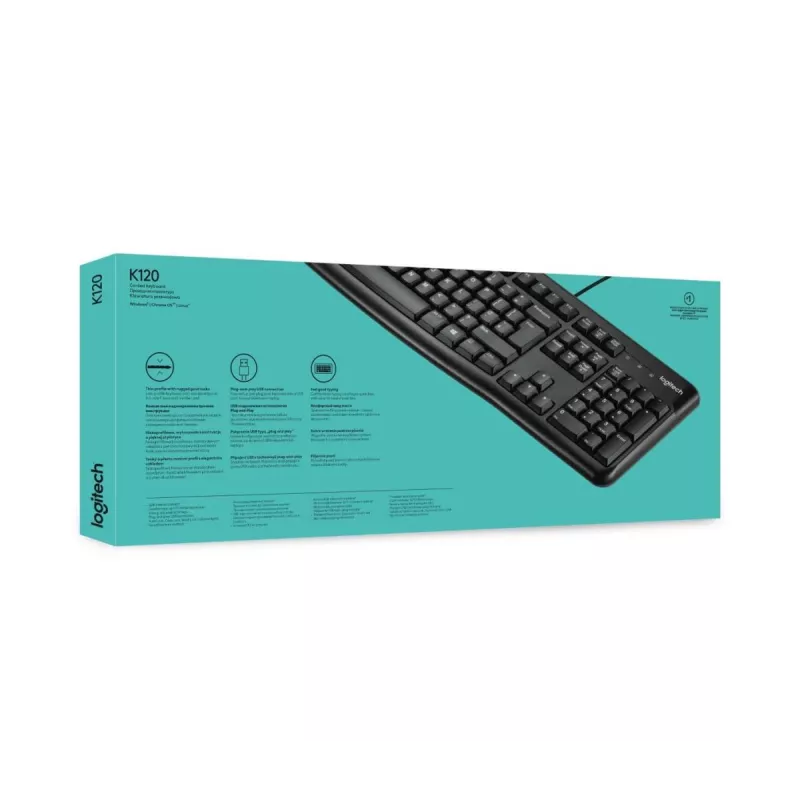 Logitech OEM klaviatūra K120 Azerty prancūzų