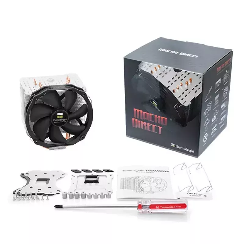 Aušintuvas Thermalright Macho Direct procesoriui 14 cm juodai pilkas