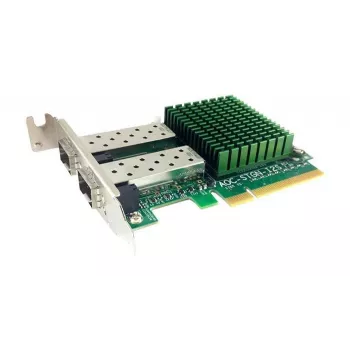 SUPERMICRO Dviejų prievadų 10 Gigabit Ethernet valdiklis 2x Sfp+/ Low Profile/ PCI-e V(2.0) (aoc-stgn-i2s)