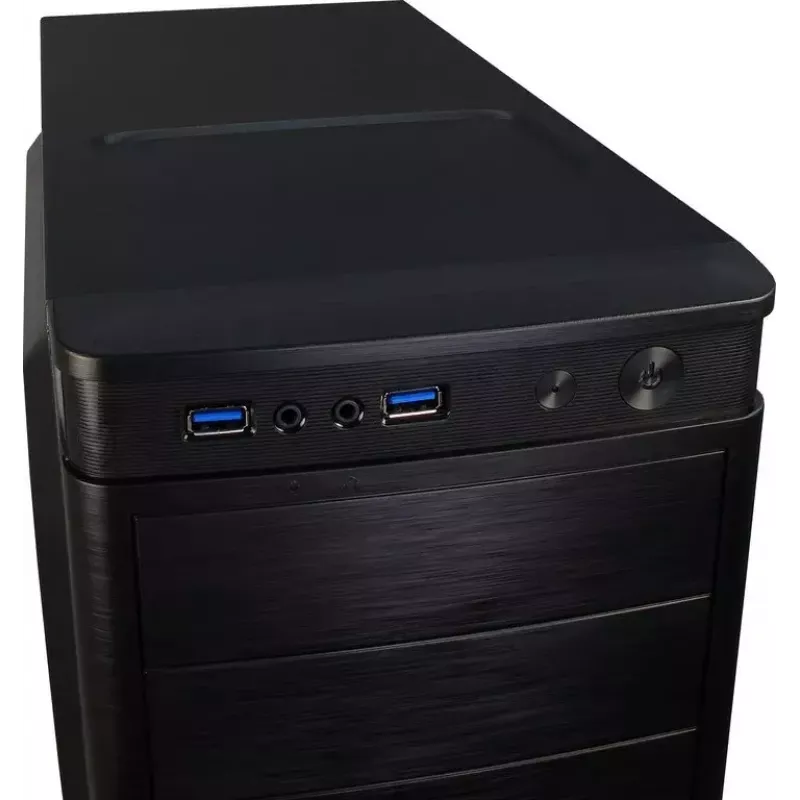 PC korpusas Inter-Tech IT-5905 Midi Tower juodas