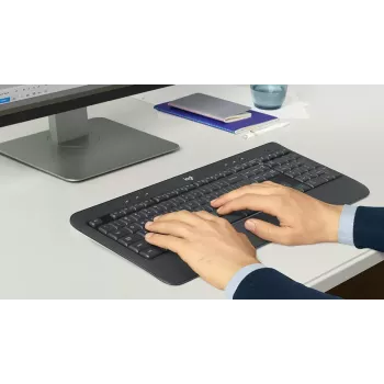 LOGITECH MK540 Advanced belaidžių klaviatūros ir pelės rinkinys - QWERTZ vokiškas