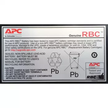 APC akumuliatoriaus keitimo kasetė RBC22 (OEM)