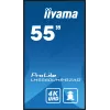 iiyama LH5560UHS-B2AG Skelbimų ekranas Skaitmeninis A-board 138,7 cm (54,6 colio) LED Wi-Fi 500 cd/m² 4K Ultra HD Juodas Integruotas procesorius Android 11 24/7