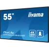iiyama LH5560UHS-B2AG Skelbimų ekranas Skaitmeninis A-board 138,7 cm (54,6 colio) LED Wi-Fi 500 cd/m² 4K Ultra HD Juodas Integruotas procesorius Android 11 24/7