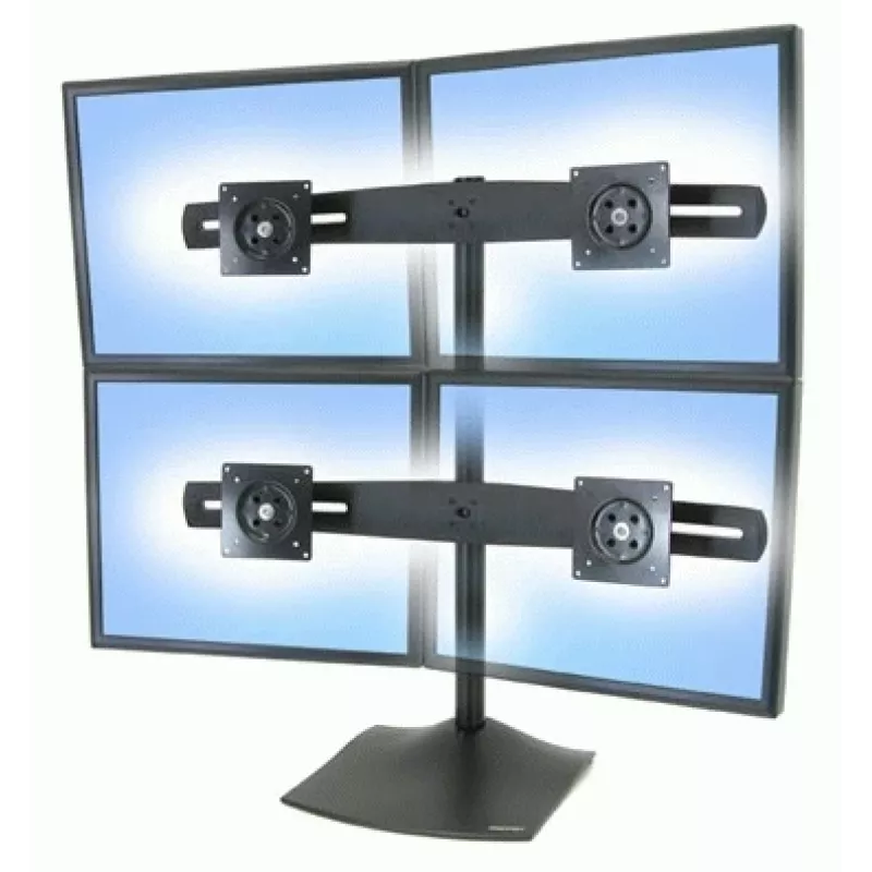 Monitor Desk Stand Ergotron DS Series DS100 Quad 61 cm Juoda